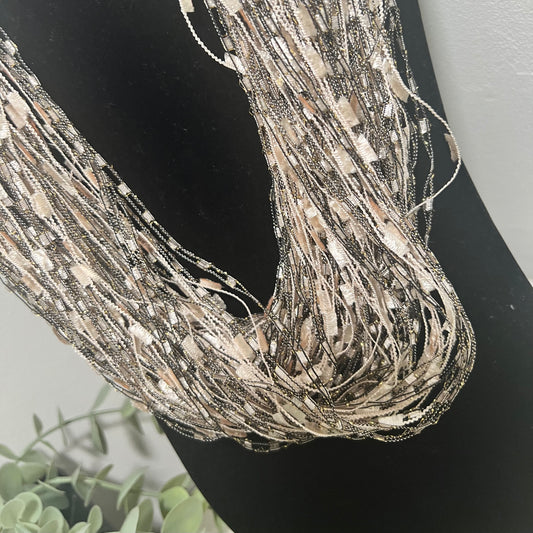 SHIMMER MAGNETIC SCARF - GOLD