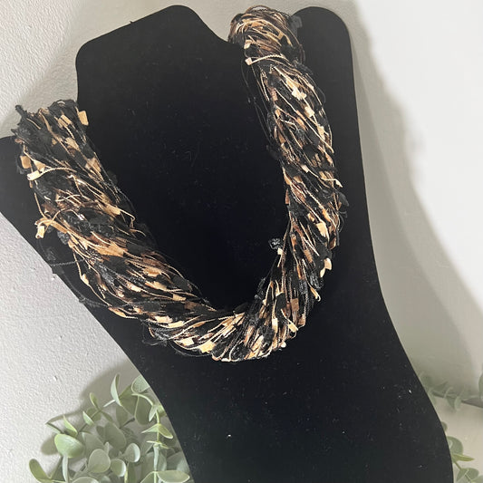 SHIMMER MAGNETIC SCARF - Bronze